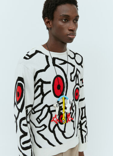 Walter Van Beirendonck Dogs Jewel Necklace Multicolour wlt0154032