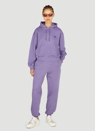 Carhartt WIP Nelson Hooded Sweatshirt Purple wip0252011