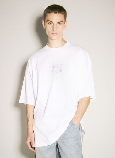 Vetements Spoiled By God T 恤 白色 vet0158005