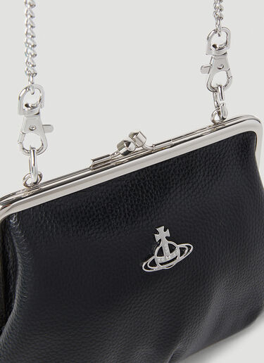 Vivienne Westwood Granny Frame Leather Handbag Black vvw0253042