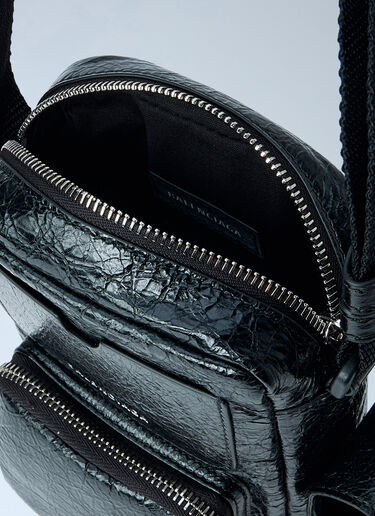 LN-CC® - Balenciaga: Superbusy Vertical Arena Bag - Black Balenciaga Superbusy Vertical Arena Bag Black bal0164022
