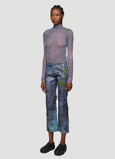 Collina Strada Tie Dye Cardio Nova Top Blue cst0237004