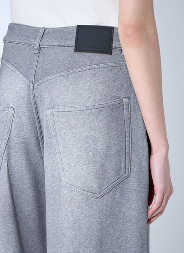 Acne Studios Cotton-Jersey Pants Grey acn0260007