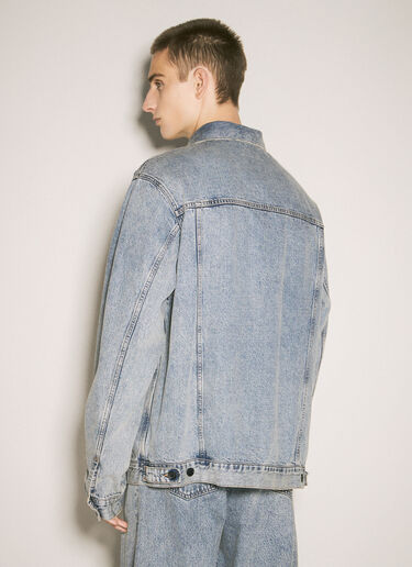 MM6 Maison Margiela Inside-Out Denim Jacket Blue mmm0157002