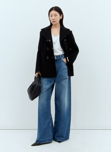 Sportmax Oversized Low-Rise Jeans Blue spx0257010