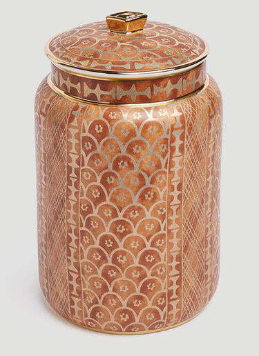 L'Objet Fortuny Large Canister Orange wps0642310