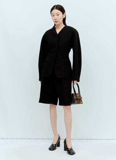Jacquemus Le Bermuda Ovalo 短裤 黑色 jac0256006