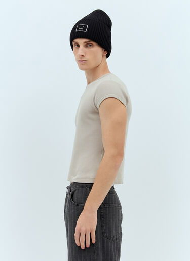 Logo Patch T-Shirt Acne Studios Logo Patch T-Shirt Grey acn0157027