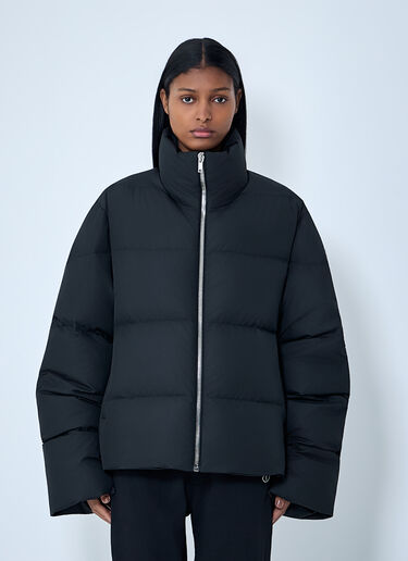 Moncler x Rick Owens Cyclopic High-Neck Puffer Jacket Black mcs0363011
