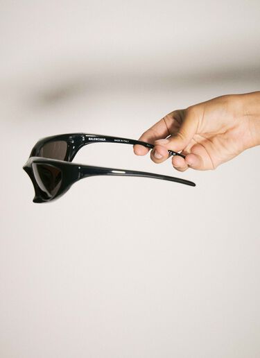 Balenciaga Runner Cat Sunglasses Black bcs0357004