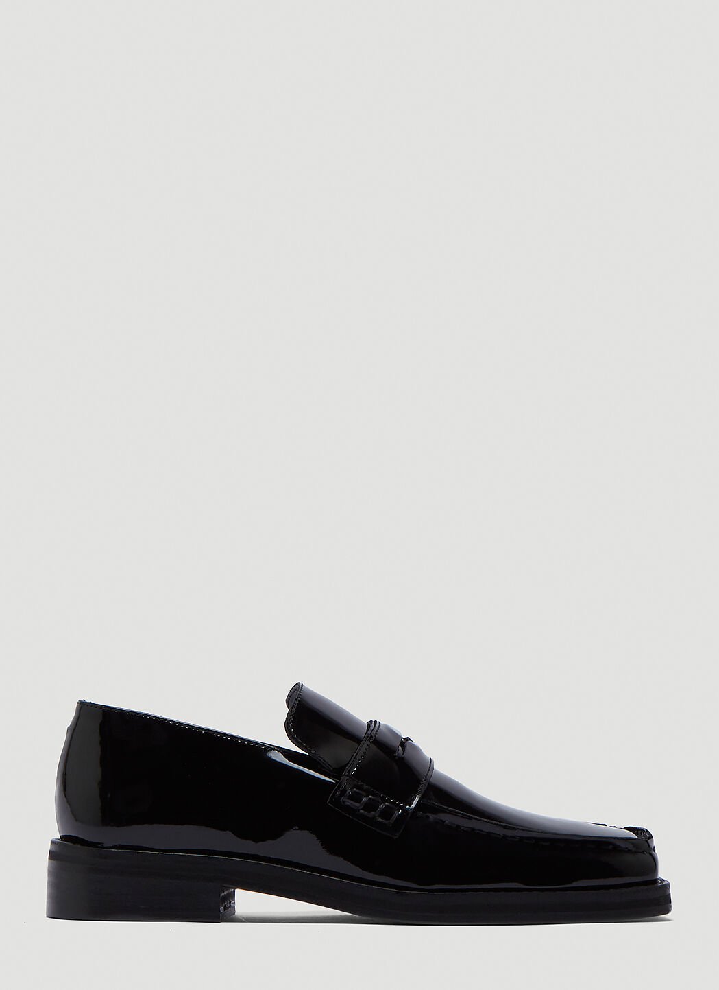 Simone Rocha Roxy Patent Loafers Black sra0244015