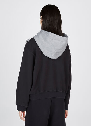 MM6 Maison Margiela 叠层连帽运动衫 灰色 mmm0253008