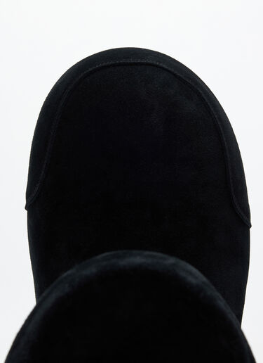 Balenciaga Alaska Faux-Fur High Boots Black bal0157035