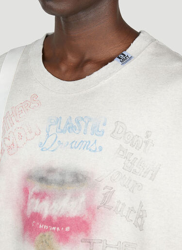 Maison Mihara Yasuhiro Suspender T-shirt White mmy0152013