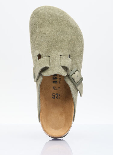 Birkenstock ボストンミュール  グリーン brk0156003