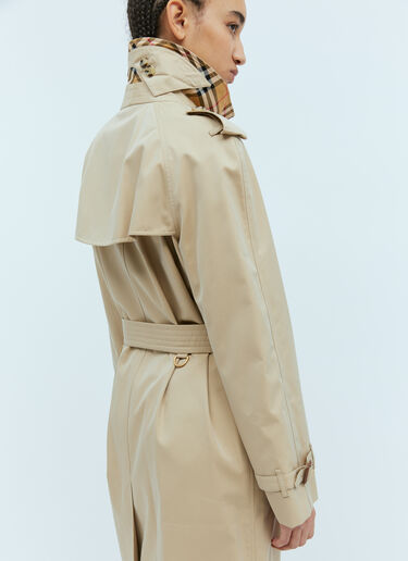 Burberry 더블 브레스티드 트렌치 코트 베이지 bur0253110