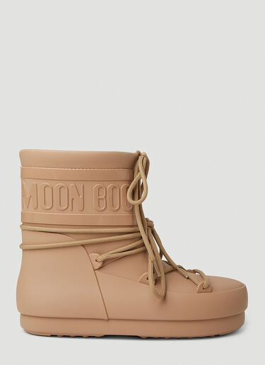 Moon Boot Icon 橡胶雨靴 米色 mnb0250020