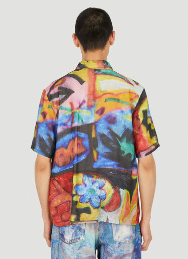 Our Legacy x Hank Gruner Landscape Camo Box Shirt Multicolour our0348015