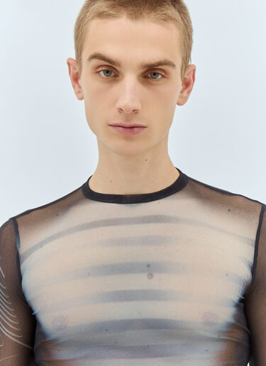 Jean Paul Gaultier Le Mâle Crewneck Top Navy jpg0159001