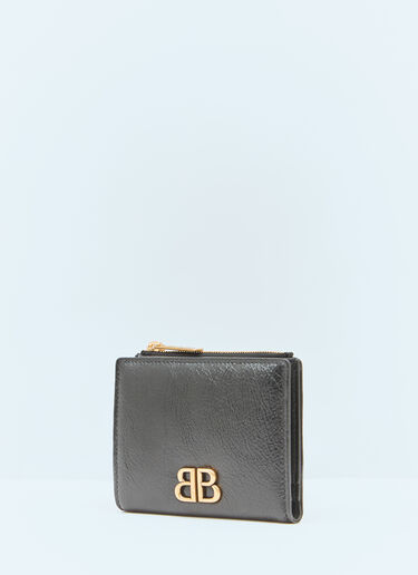 Balenciaga Monaco Bi-Fold Wallet Black bal0257039