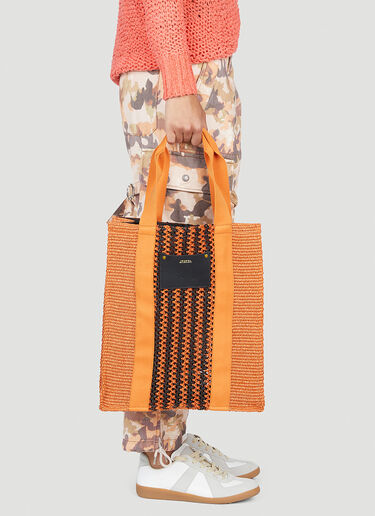 Isabel Marant Puebla Tote Bag Orange ibm0252021