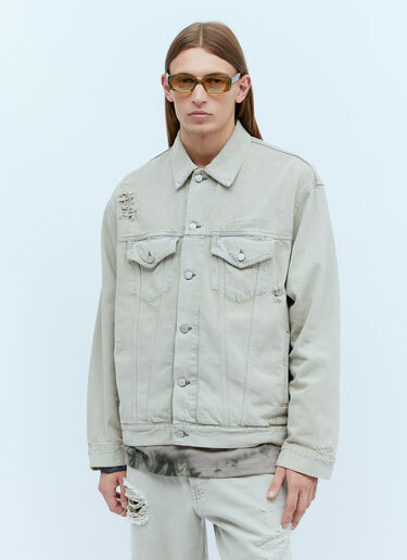 Acne Studios Relaxed Denim Jacket Grey acn0153018