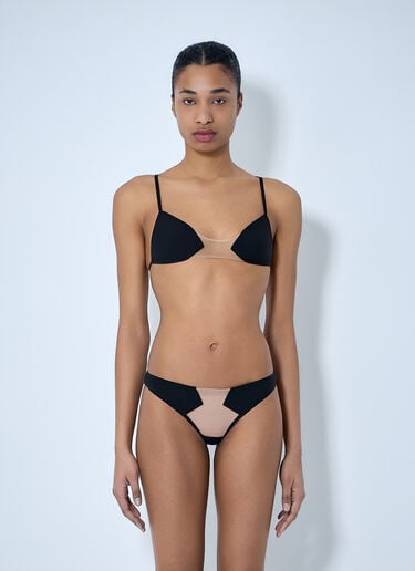 Mesh Panel Bikini Set Rick Owens Mesh Panel Bikini Set Black ric0264001