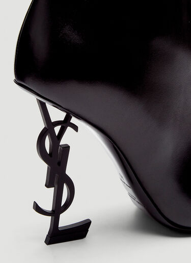 Opyum YSL Heeled Boots Saint Laurent Opyum YSL Heeled Boots Black sla0244018