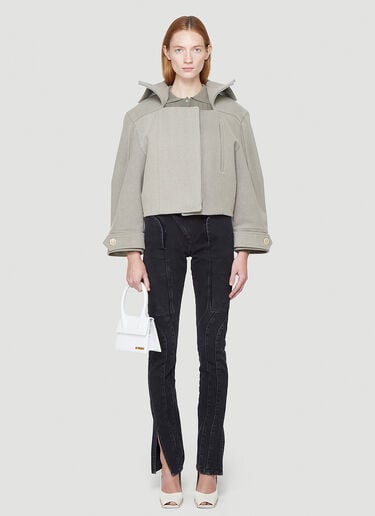 La Veste Albi Jacket Jacquemus La Veste Albi Jacket Brown jac0242002