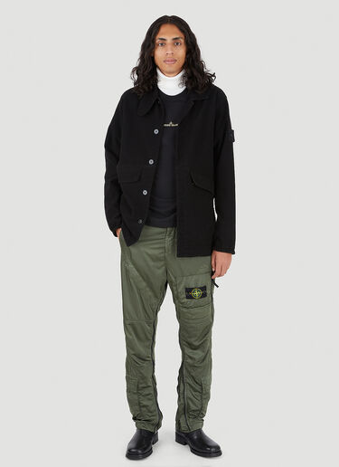 Stone Island Mixed Media 印花T恤 黑 sto0145022