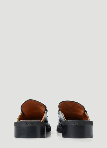 Squared Toe Mules GANNI Squared Toe Mules Black gan0251031
