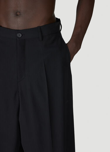 Balenciaga Tailored Double-Front Suit Pants Black bal0354002