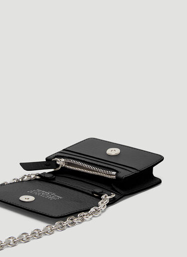 Maison Margiela Chain Wallet Micro Bag Black mla0239022