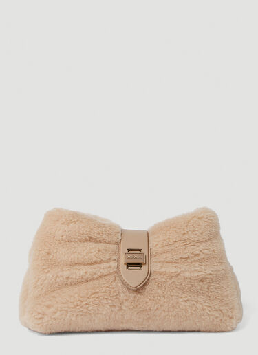 Maxi Teddy Clutch Bag Max Mara Maxi Teddy Clutch Bag Beige max0251030