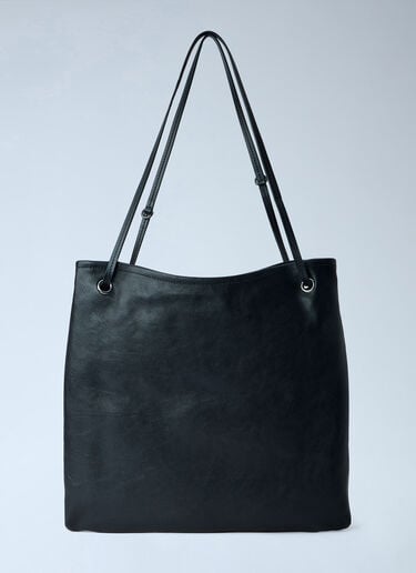 LN-CC® - Prada: Leather Large Route Tote Bag - Black Prada Leather Large Route Tote Bag Black pra0264401