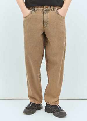 Gallery Dept. Baggy Jeans Yellow gdp0158001