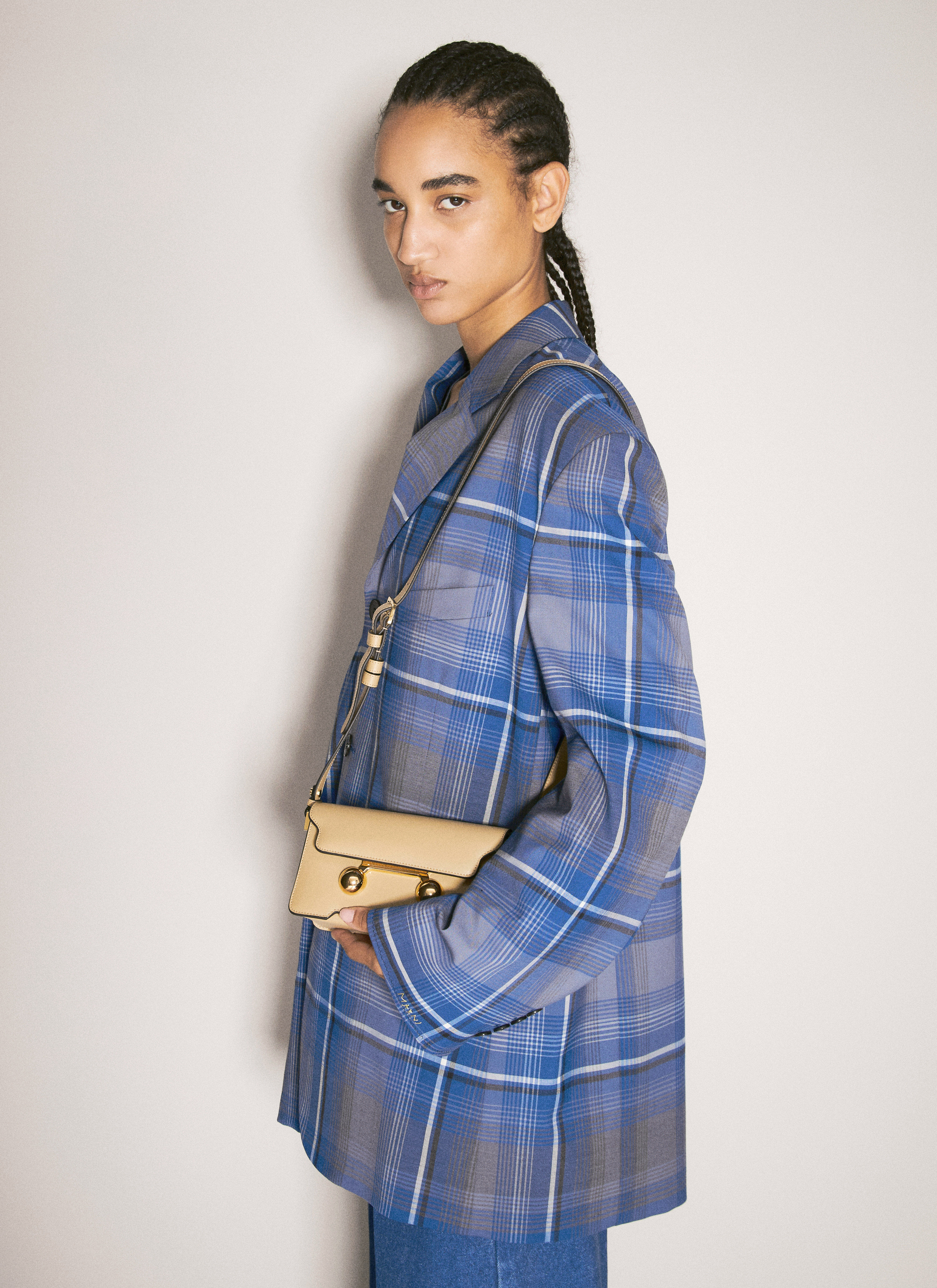 Marni Women's' Mini Trunkaroo Shoulder Bag in Beige | LN-CC®