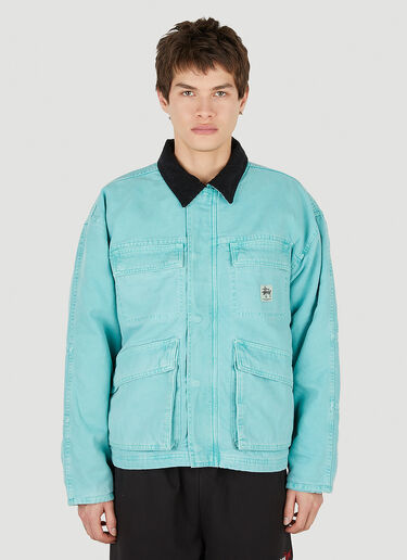 Stüssy Canvas Shop Jacket Green sts0152001