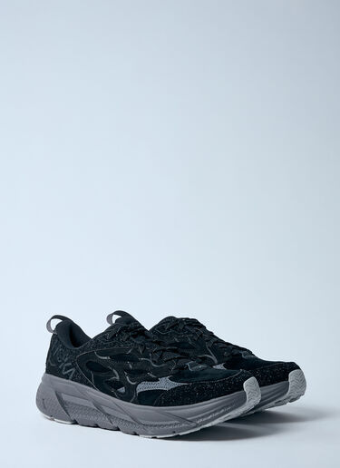 HOKA Clifton L Suede Sneakers Black hok0159001