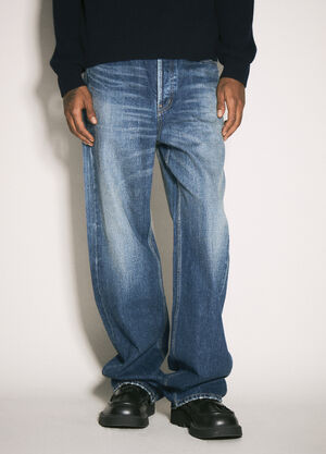 Saint Laurent High-Rise Jeans Black sla0158010