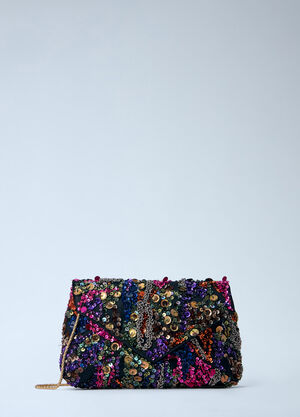 Dries Van Noten Sequin-Embellished Clutch Bag Multicolor dvn0263023