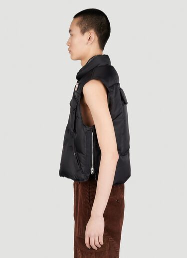 Quilted Cargo Vest Kenzo Quilted Cargo Vest Black knz0154021