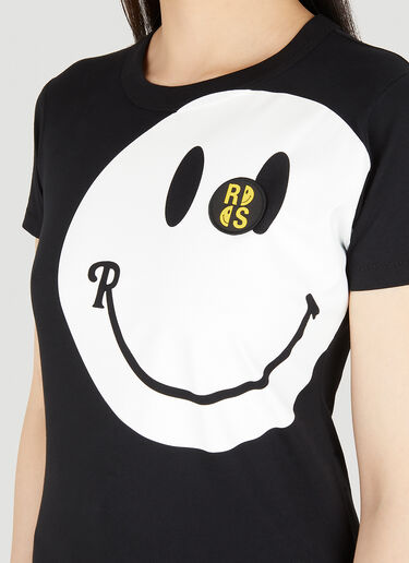 Raf Simons x Smiley 스마일리 티셔츠 블랙 rss0248001