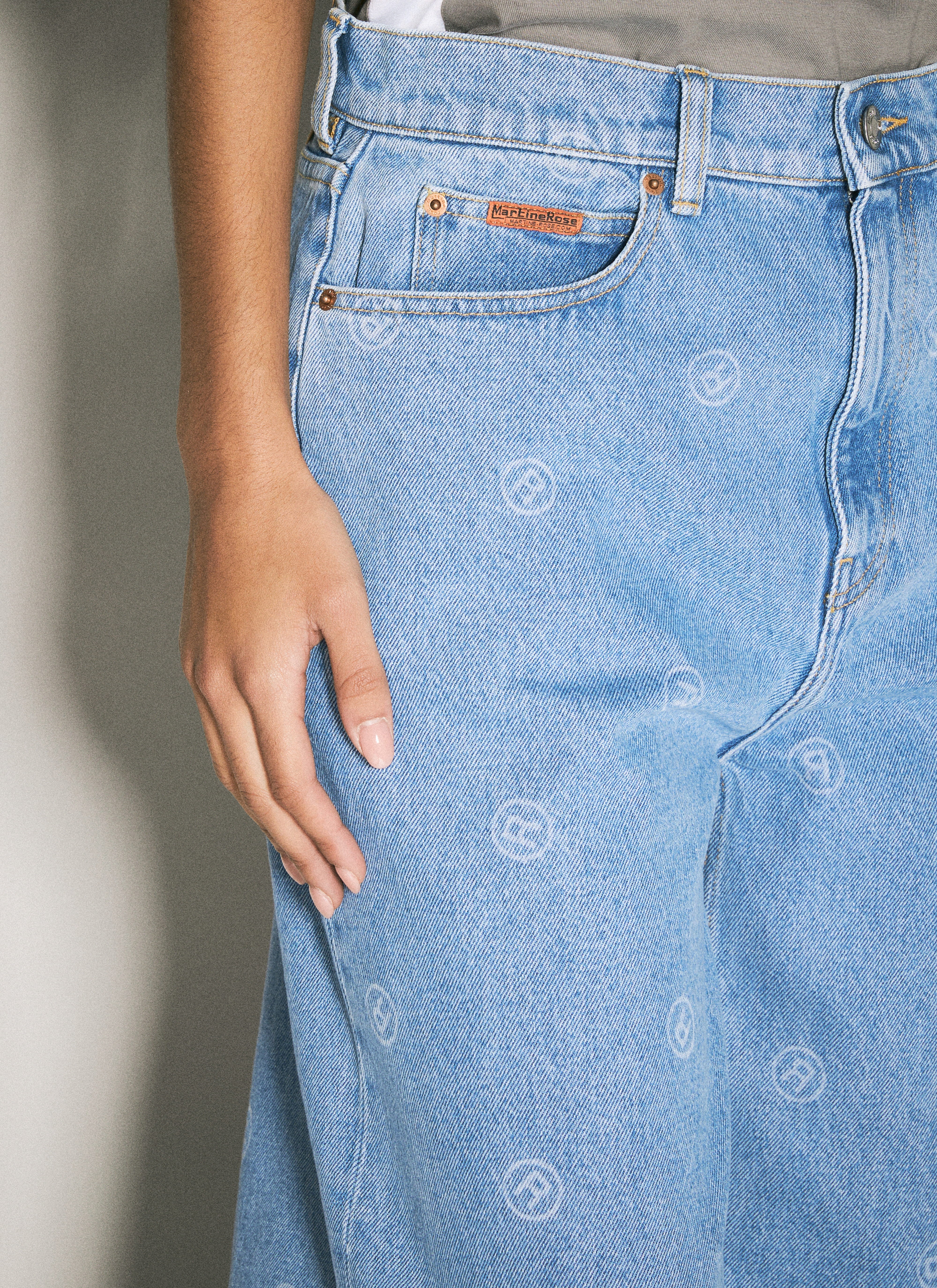 Martine Rose レディース エクステンド ワイドレッグジーンズ の