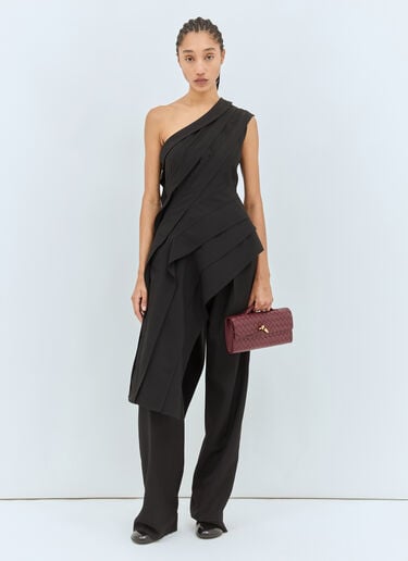 Bottega Veneta Long Andiamo Clutch Red bov0258012