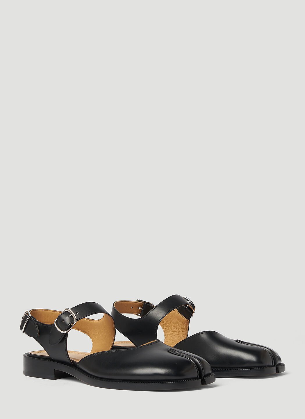 Maison Margiela Tabi Sandals in Black LN CC