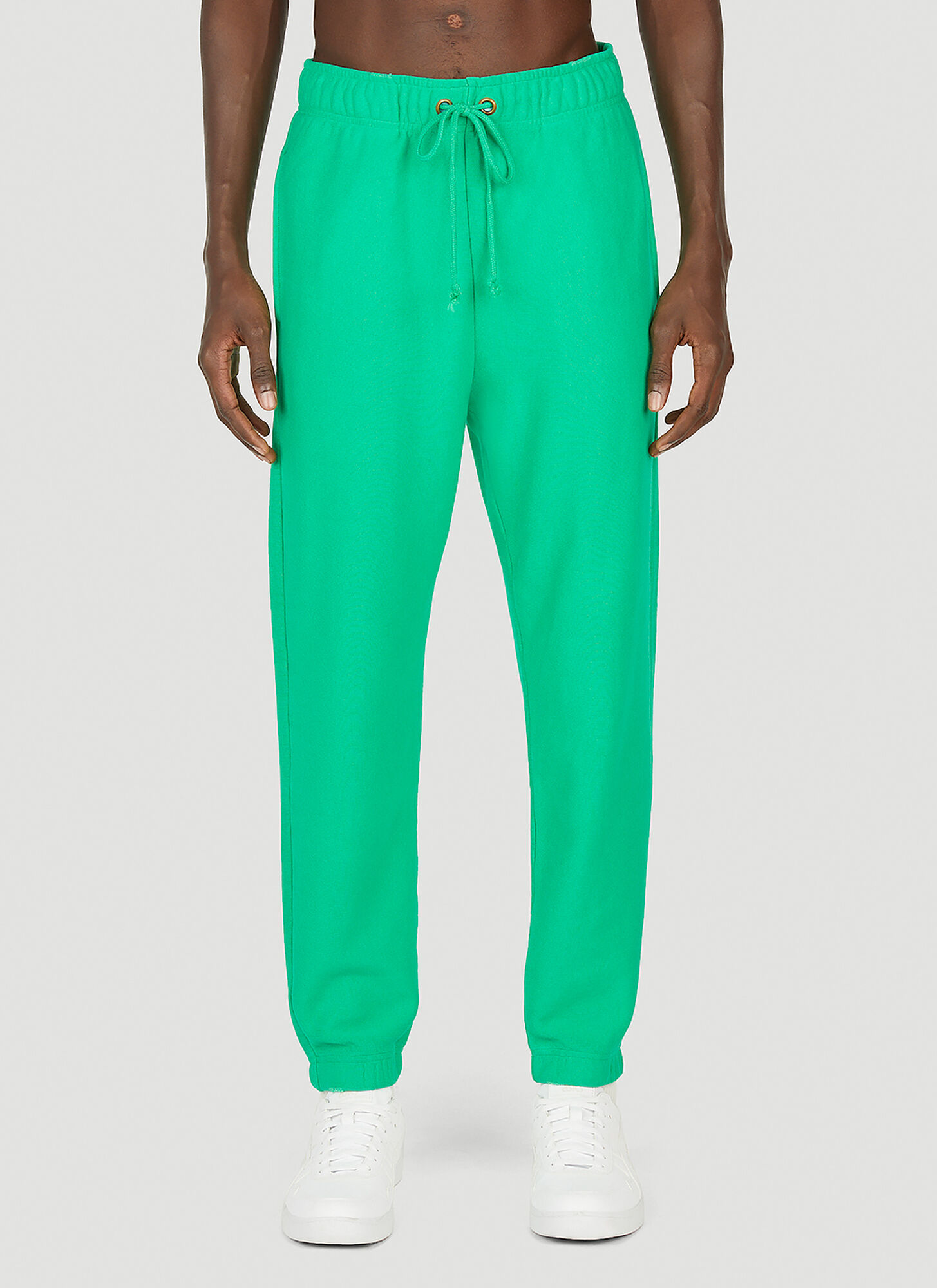 Champion Elastic Cuff Track Trousers In Green