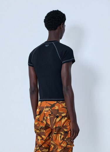 Martine Rose Logo Motif T-Shirt Black mtr0164015