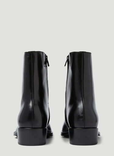 Toe Cap Boots Alexander McQueen Toe Cap Boots Black amq0150013