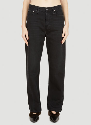 TOTEME Twisted Seam Jeans Black tot0251027